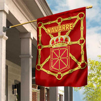 Navarre Flag Garden Flag Autonomous Community of Spain - Wonder Print Shop