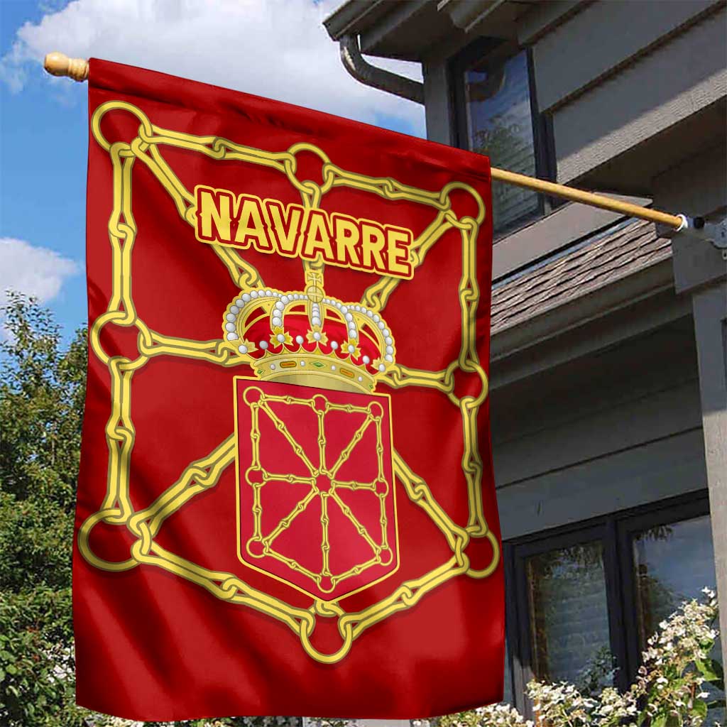 Navarre Flag Garden Flag Autonomous Community of Spain - Wonder Print Shop