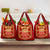 Navarre Flag Grocery Bag Autonomous Community of Spain - Wonder Print Shop