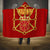 Navarre Flag Hooded Blanket Autonomous Community of Spain - Wonder Print Shop