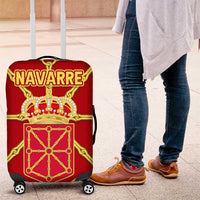 Navarre Flag Luggage Cover Autonomous Community of Spain - Wonder Print Shop