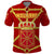 Navarre Flag Polo Shirt Autonomous Community of Spain - Wonder Print Shop