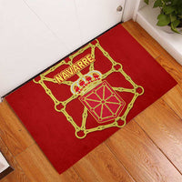 Navarre Flag Rubber Doormat Autonomous Community of Spain - Wonder Print Shop