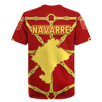 Navarre Flag Rugby Jersey Autonomous Community of Spain - Wonder Print Shop