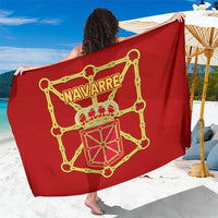 Navarre Flag Sarong Autonomous Community of Spain - Wonder Print Shop