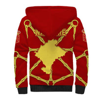 Navarre Flag Sherpa Hoodie Autonomous Community of Spain - Wonder Print Shop