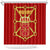 Navarre Flag Shower Curtain Autonomous Community of Spain - Wonder Print Shop