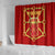 Navarre Flag Shower Curtain Autonomous Community of Spain - Wonder Print Shop