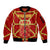 Navarre Flag Sleeve Zip Bomber Jacket Autonomous Community of Spain - Wonder Print Shop