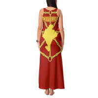 Navarre Flag Tank Maxi Dress Autonomous Community of Spain - Wonder Print Shop