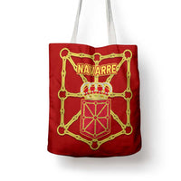 Navarre Flag Tote Bag Autonomous Community of Spain - Wonder Print Shop