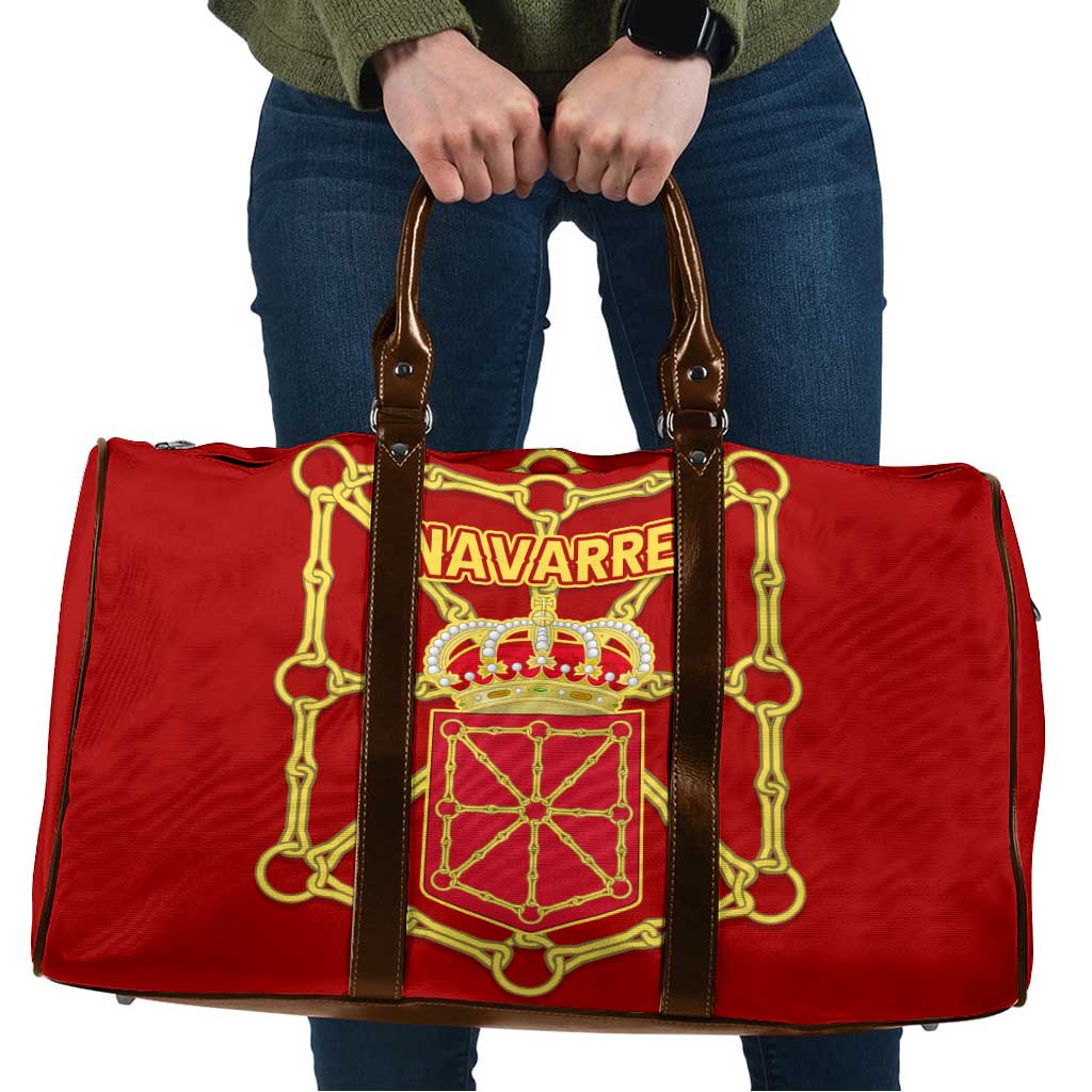 Navarre Flag Travel Bag Autonomous Community of Spain - Wonder Print Shop