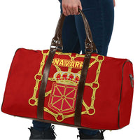 Navarre Flag Travel Bag Autonomous Community of Spain - Wonder Print Shop