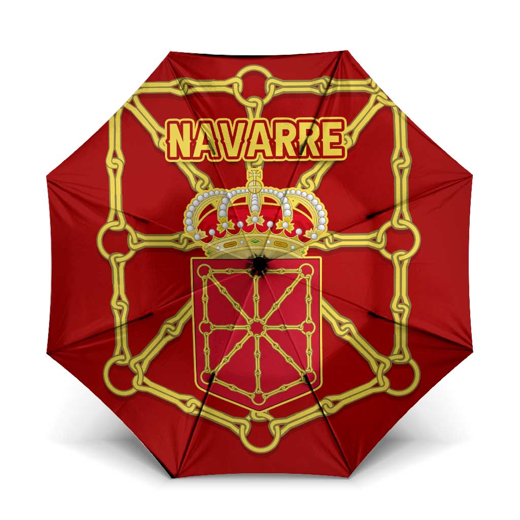 Navarre Flag Umbrella Autonomous Community of Spain - Wonder Print Shop