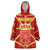 Navarre Flag Wearable Blanket Hoodie Autonomous Community of Spain - Wonder Print Shop