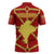 Navarre Flag Zipper Polo Shirt Autonomous Community of Spain - Wonder Print Shop
