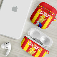 Valencian Community Flag AirPods Case Autonomous Community of Spain - Wonder Print Shop