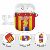 Valencian Community Flag AirPods Case Autonomous Community of Spain - Wonder Print Shop