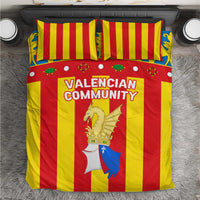 Valencian Community Flag Bedding Set Autonomous Community of Spain - Wonder Print Shop