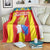 Valencian Community Flag Blanket Autonomous Community of Spain - Wonder Print Shop