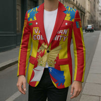Valencian Community Flag Blazer Autonomous Community of Spain - Wonder Print Shop