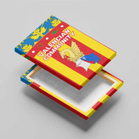 Valencian Community Flag Canvas Wall Art Autonomous Community of Spain - Wonder Print Shop
