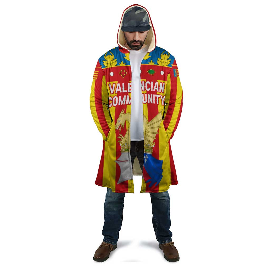 Valencian Community Flag Cloak Autonomous Community of Spain - Wonder Print Shop
