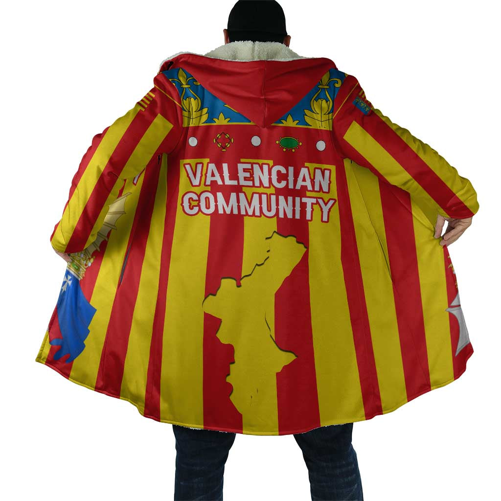 Valencian Community Flag Cloak Autonomous Community of Spain - Wonder Print Shop