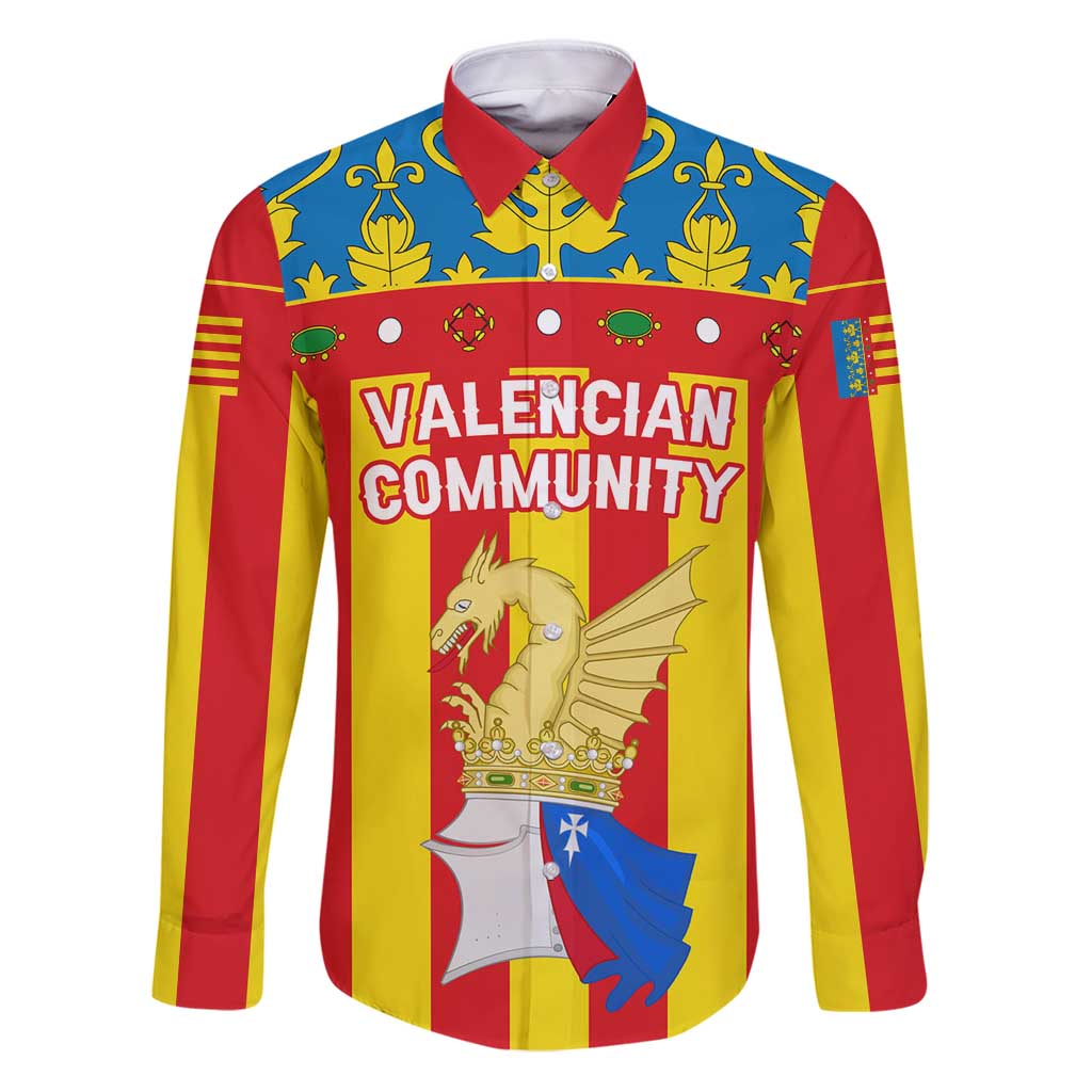 Valencian Community Flag Family Matching Puletasi and Hawaiian Shirt Autonomous Community of Spain - Wonder Print Shop