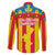 Valencian Community Flag Family Matching Summer Maxi Dress and Hawaiian Shirt Autonomous Community of Spain - Wonder Print Shop