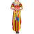 Valencian Community Flag Family Matching Summer Maxi Dress and Hawaiian Shirt Autonomous Community of Spain - Wonder Print Shop