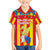 Valencian Community Flag Family Matching Summer Maxi Dress and Hawaiian Shirt Autonomous Community of Spain - Wonder Print Shop