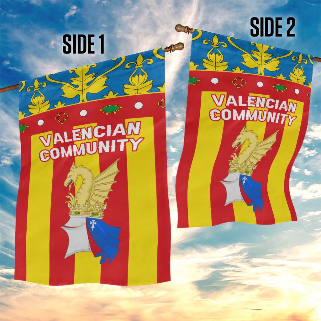 Valencian Community Flag Garden Flag Autonomous Community of Spain - Wonder Print Shop