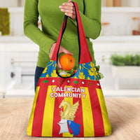 Valencian Community Flag Grocery Bag Autonomous Community of Spain - Wonder Print Shop