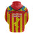 Valencian Community Flag Hoodie Autonomous Community of Spain - Wonder Print Shop