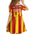 Valencian Community Flag Kid Short Sleeve Dress Autonomous Community of Spain - Wonder Print Shop