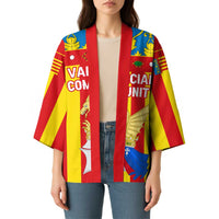 Valencian Community Flag Kimono Autonomous Community of Spain - Wonder Print Shop