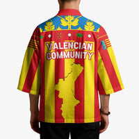Valencian Community Flag Kimono Autonomous Community of Spain - Wonder Print Shop