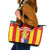 Valencian Community Flag Leather Tote Bag Autonomous Community of Spain - Wonder Print Shop