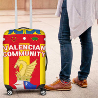 Valencian Community Flag Luggage Cover Autonomous Community of Spain - Wonder Print Shop