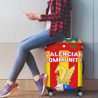 Valencian Community Flag Luggage Cover Autonomous Community of Spain - Wonder Print Shop