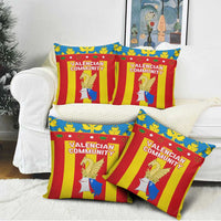 Valencian Community Flag Pillow Cover Autonomous Community of Spain - Wonder Print Shop
