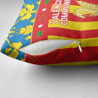 Valencian Community Flag Pillow Cover Autonomous Community of Spain - Wonder Print Shop