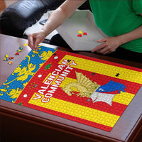 Valencian Community Flag Puzzle Autonomous Community of Spain - Wonder Print Shop