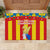 Valencian Community Flag Rubber Doormat Autonomous Community of Spain - Wonder Print Shop