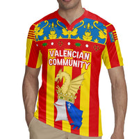 Valencian Community Flag Rugby Jersey Autonomous Community of Spain - Wonder Print Shop