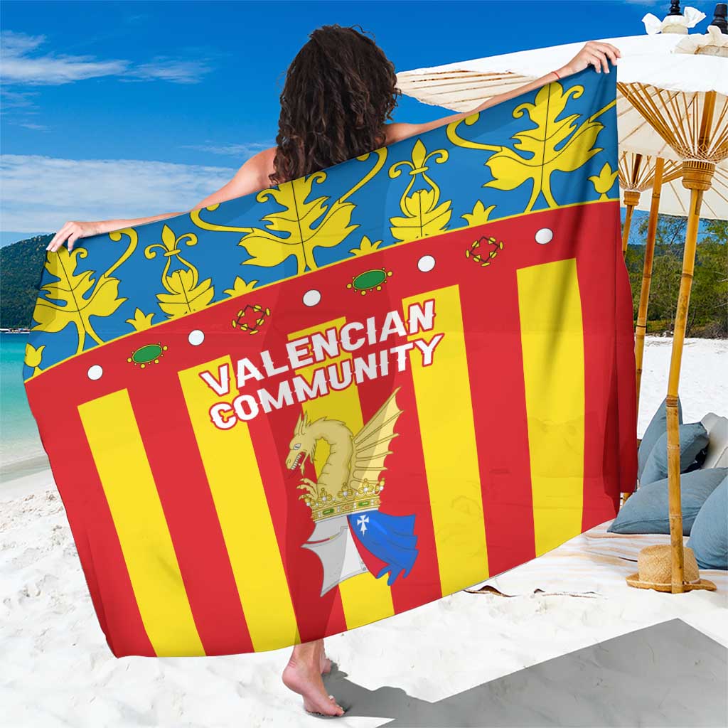 Valencian Community Flag Sarong Autonomous Community of Spain - Wonder Print Shop