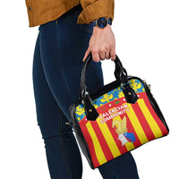 Valencian Community Flag Shoulder Handbag Autonomous Community of Spain - Wonder Print Shop