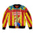 Valencian Community Flag Sleeve Zip Bomber Jacket Autonomous Community of Spain - Wonder Print Shop