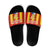 Valencian Community Flag Slide Sandals Autonomous Community of Spain - Wonder Print Shop